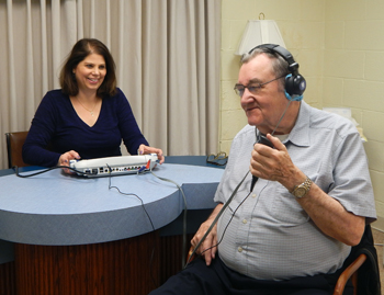 Dr. Linda Gonya-Hartman, Au.D. with resident