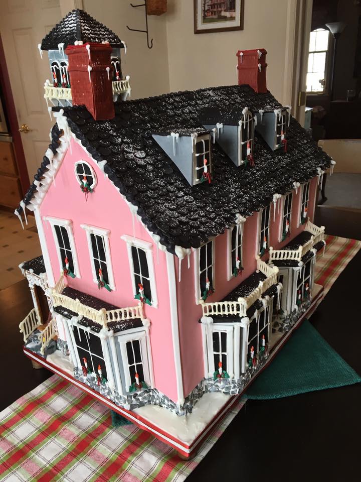 Gingerbread Replica of the Buckingham Mansion