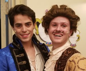 Isiah Hunter is cast as the Prince and Noah Keeney is Cogsworth in Beauty and the Beast