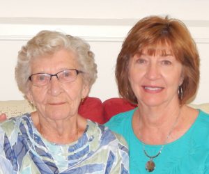 Betsy Swisher and her mother, Phyllis Repasch