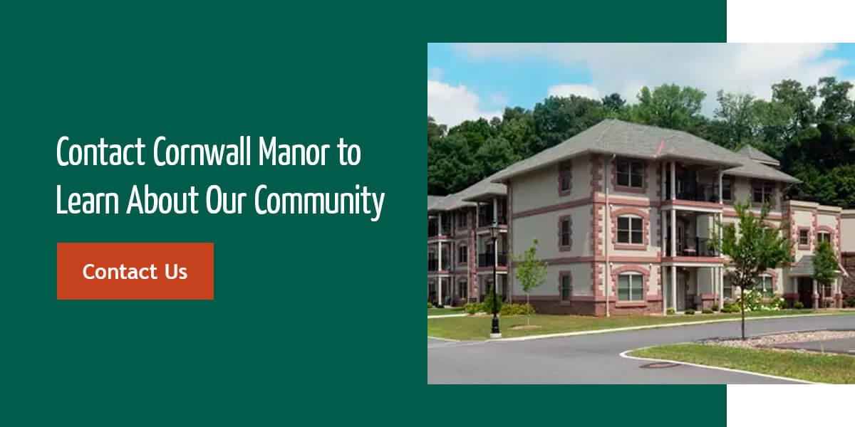 contact cornwall manor to learn more about our community